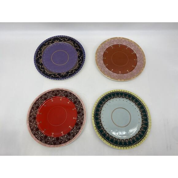 Anthropologie The Honora Stoneware Dessert Plate Set of 4 - Picture 3 of 11